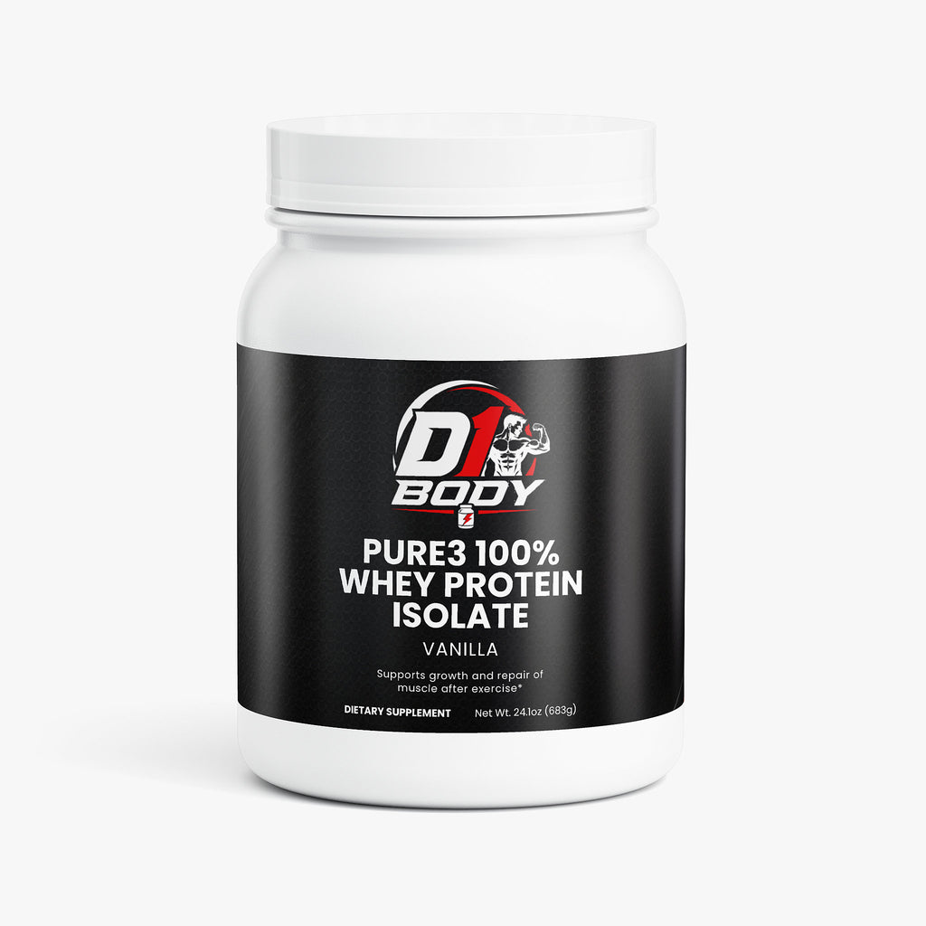 Pure3 100% Whey Protein Isolate (Vanilla)