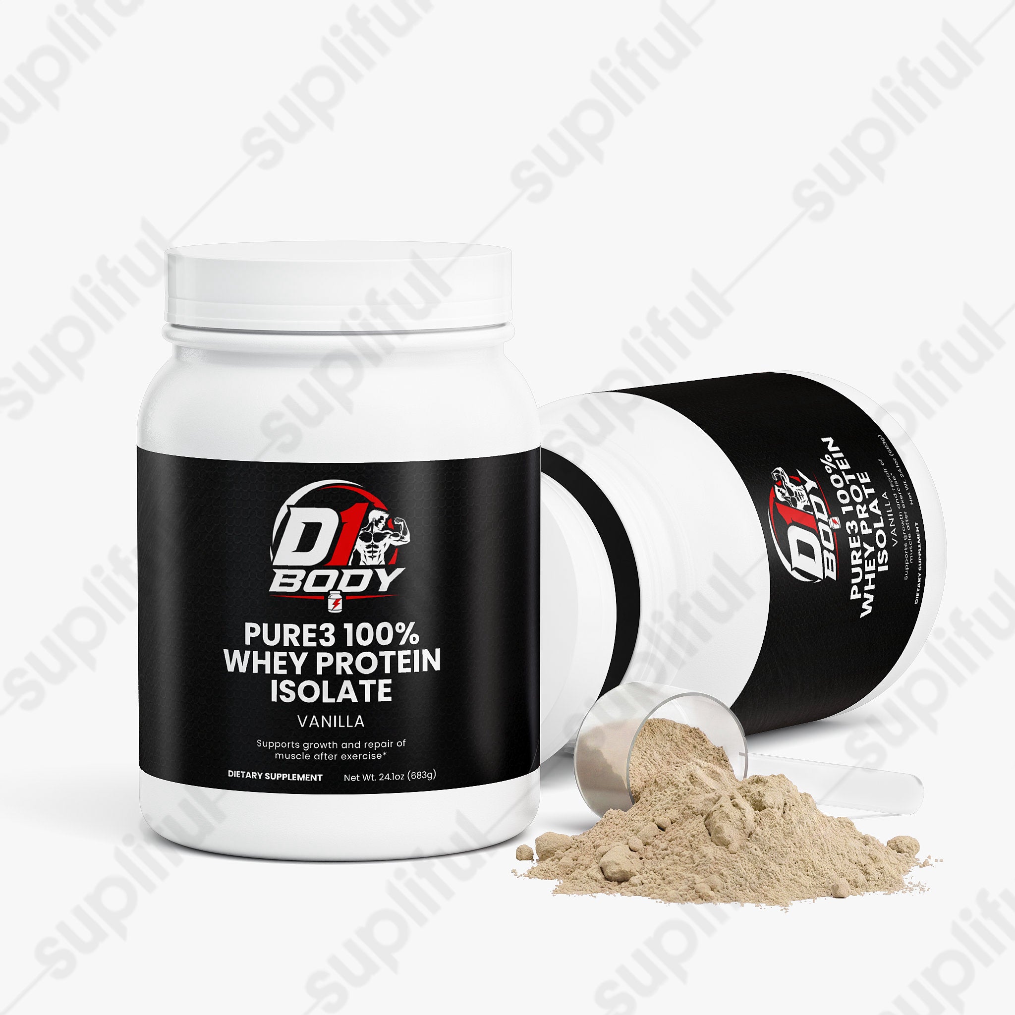 Pure3 100% Whey Protein Isolate (Vanilla)