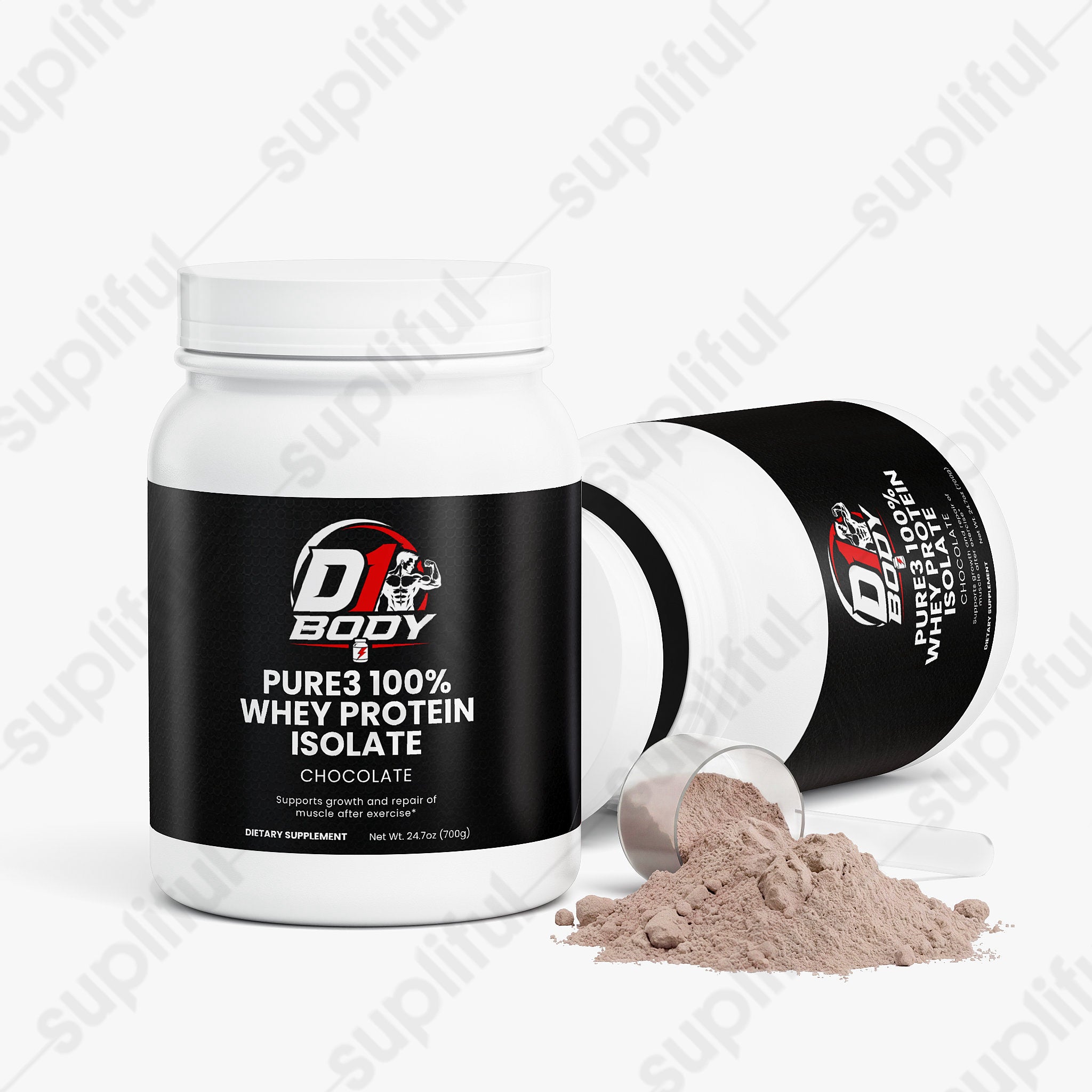 Pure3 100% Whey Protein Isolate (Chocolate)