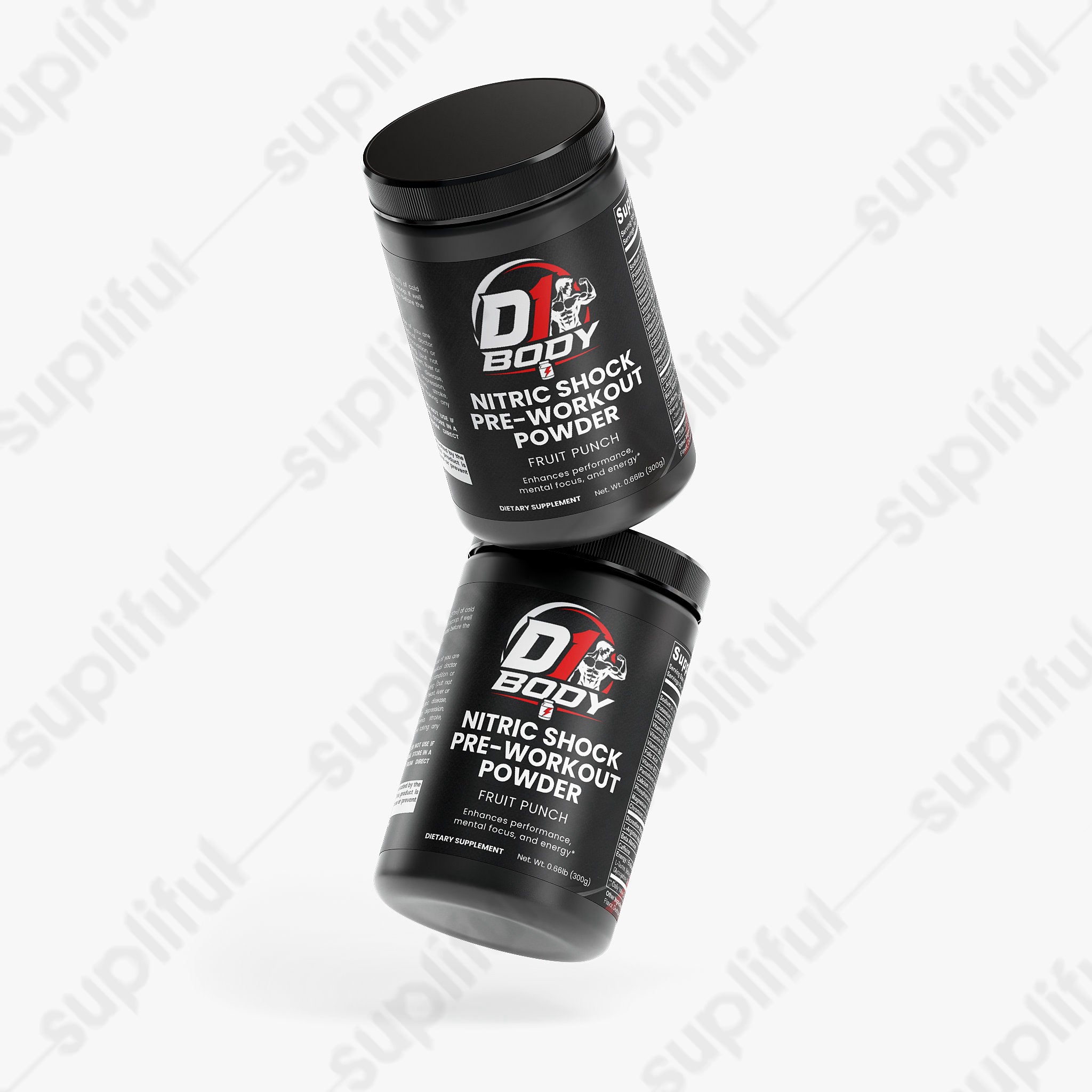 Nitric Shock Pre-Workout Powder (Fruit Punch)