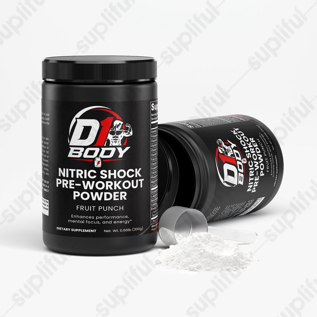 Nitric Shock Pre-Workout Powder (Fruit Punch)
