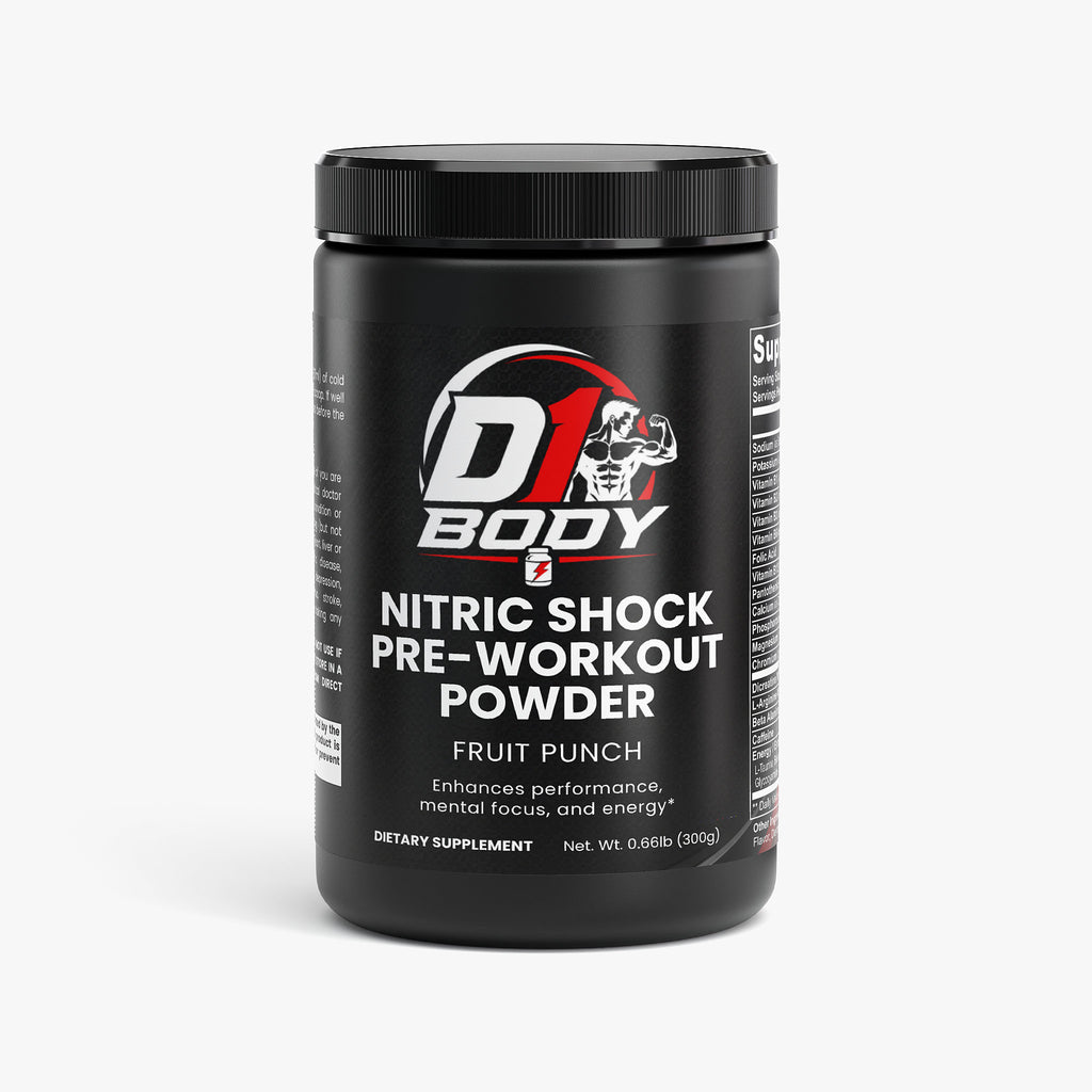 Nitric Shock Pre-Workout Powder (Fruit Punch)