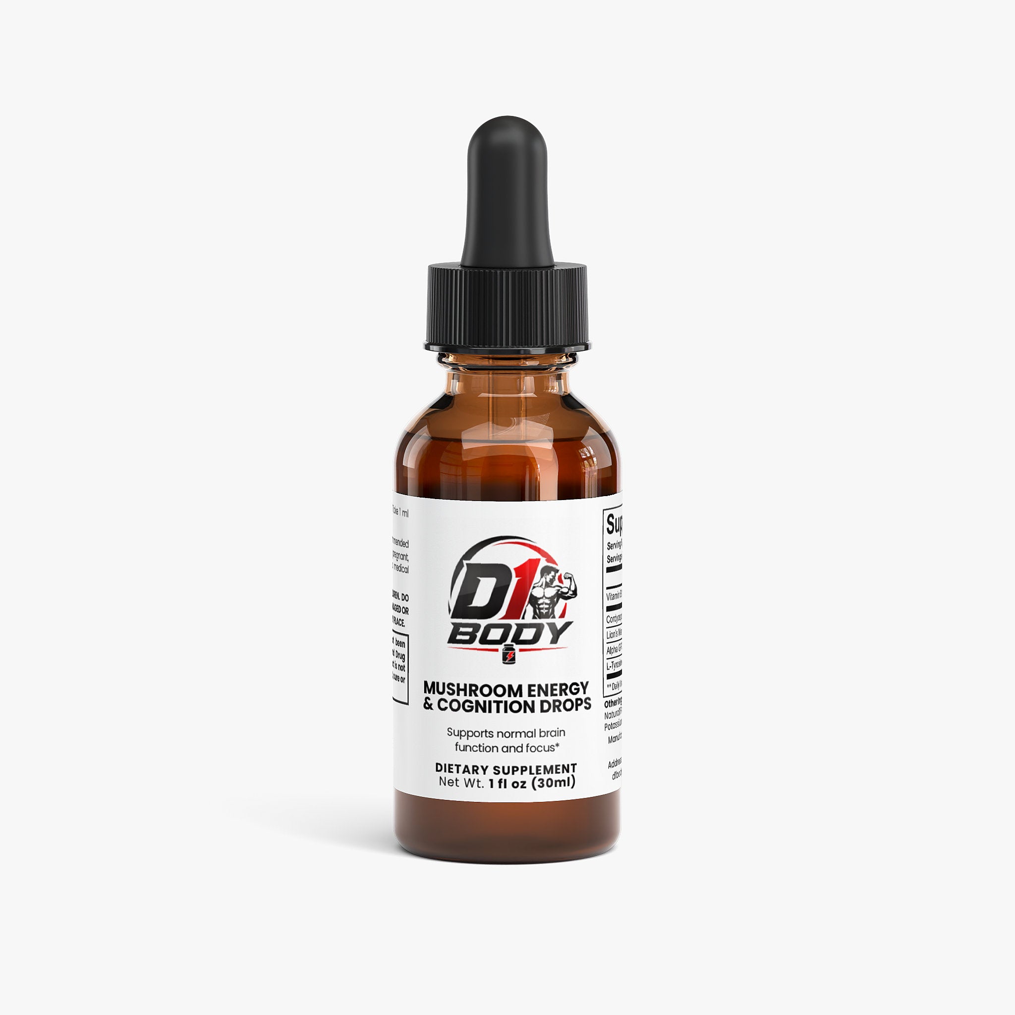 Mushroom Energy & Cognition Drops