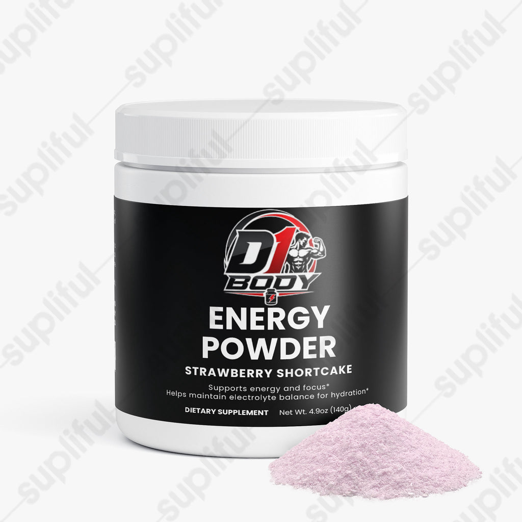 Energy Powder (Strawberry Shortcake)