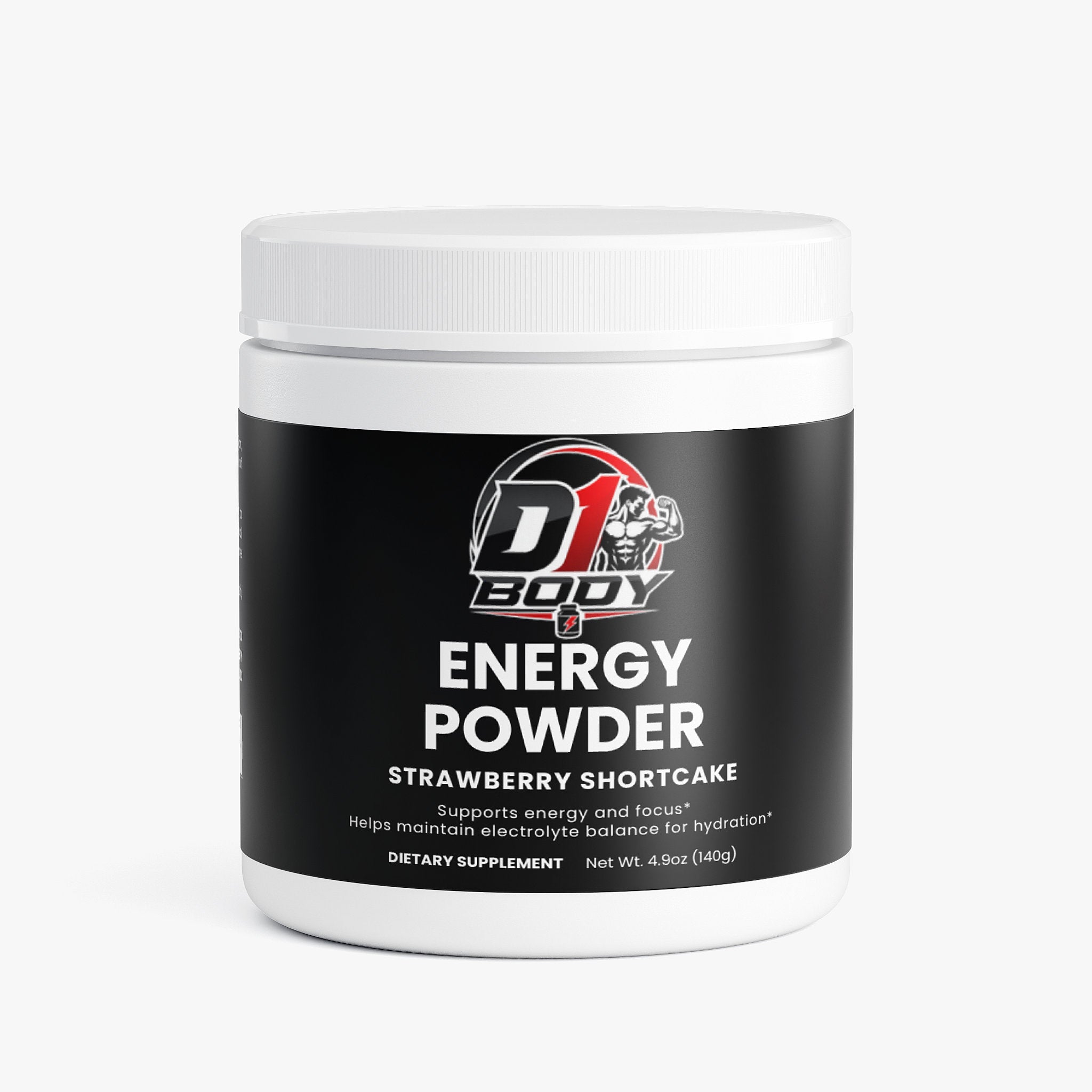 Energy Powder (Strawberry Shortcake)