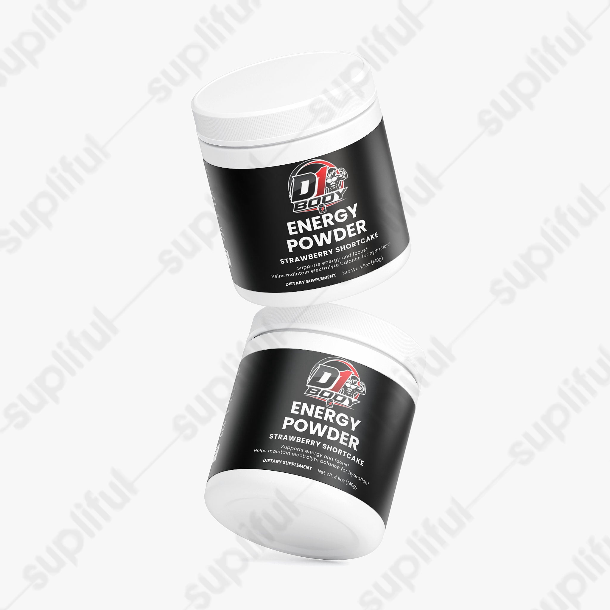 Energy Powder (Strawberry Shortcake)