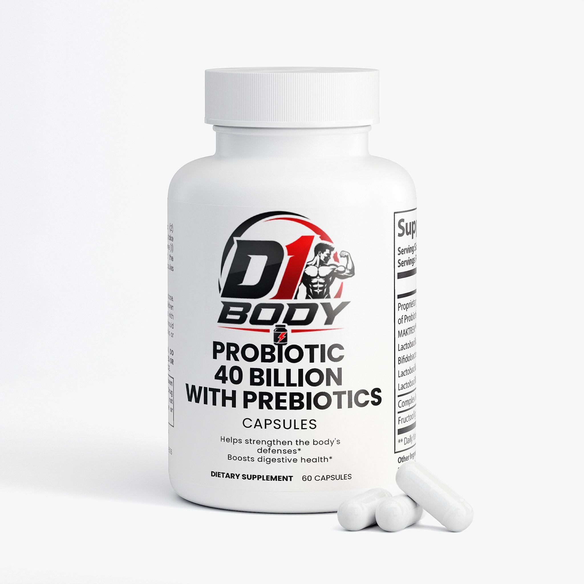 Probiotic 40 Billion with Prebiotics