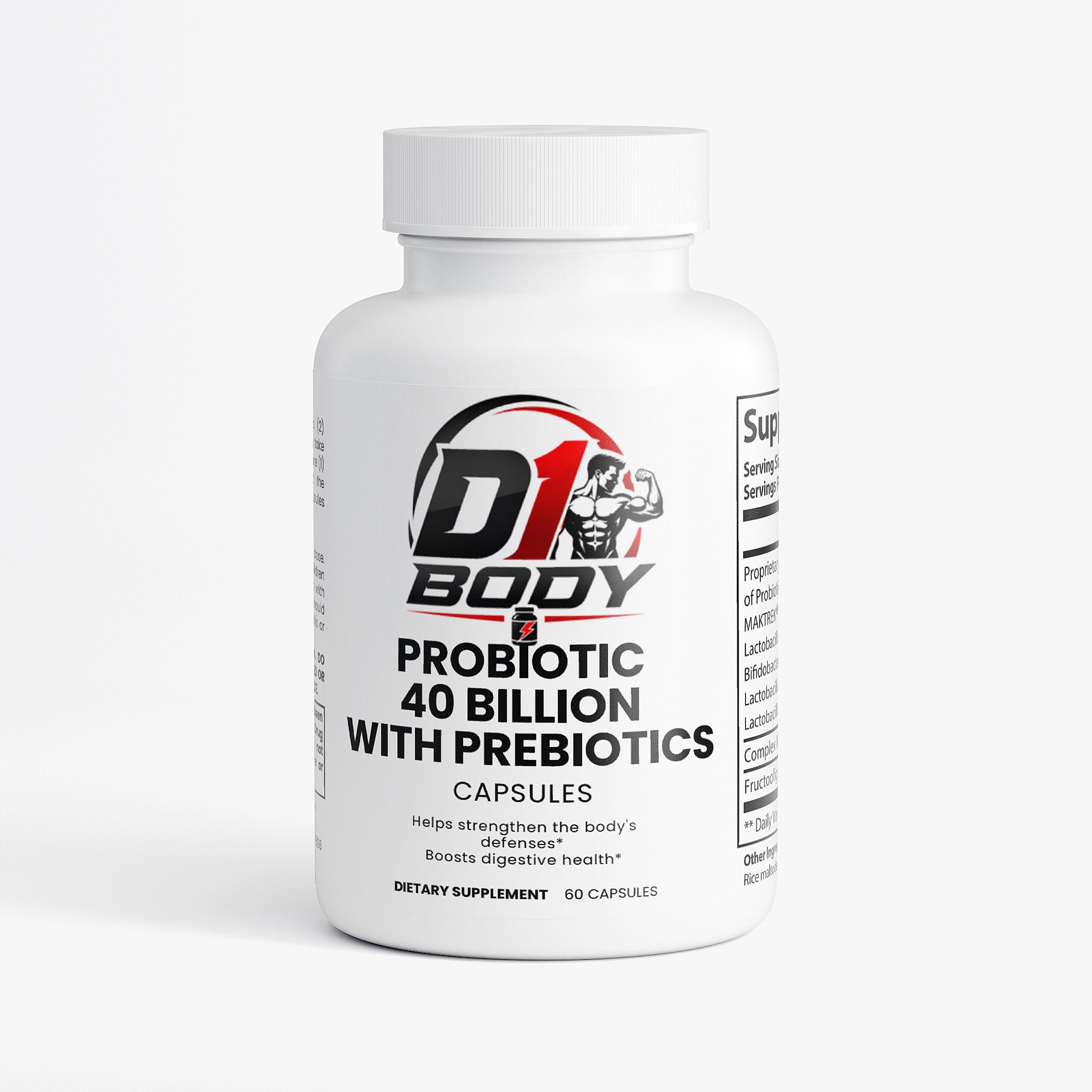 Probiotic 40 Billion with Prebiotics
