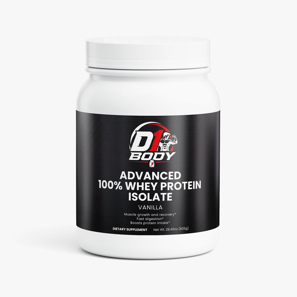 Advanced 100% Whey Protein Isolate (Vanilla)